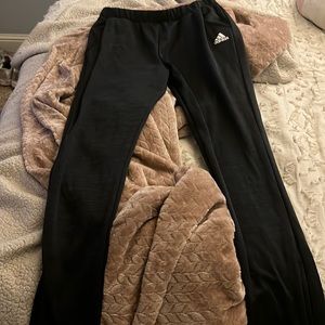 black adidas sweatpants